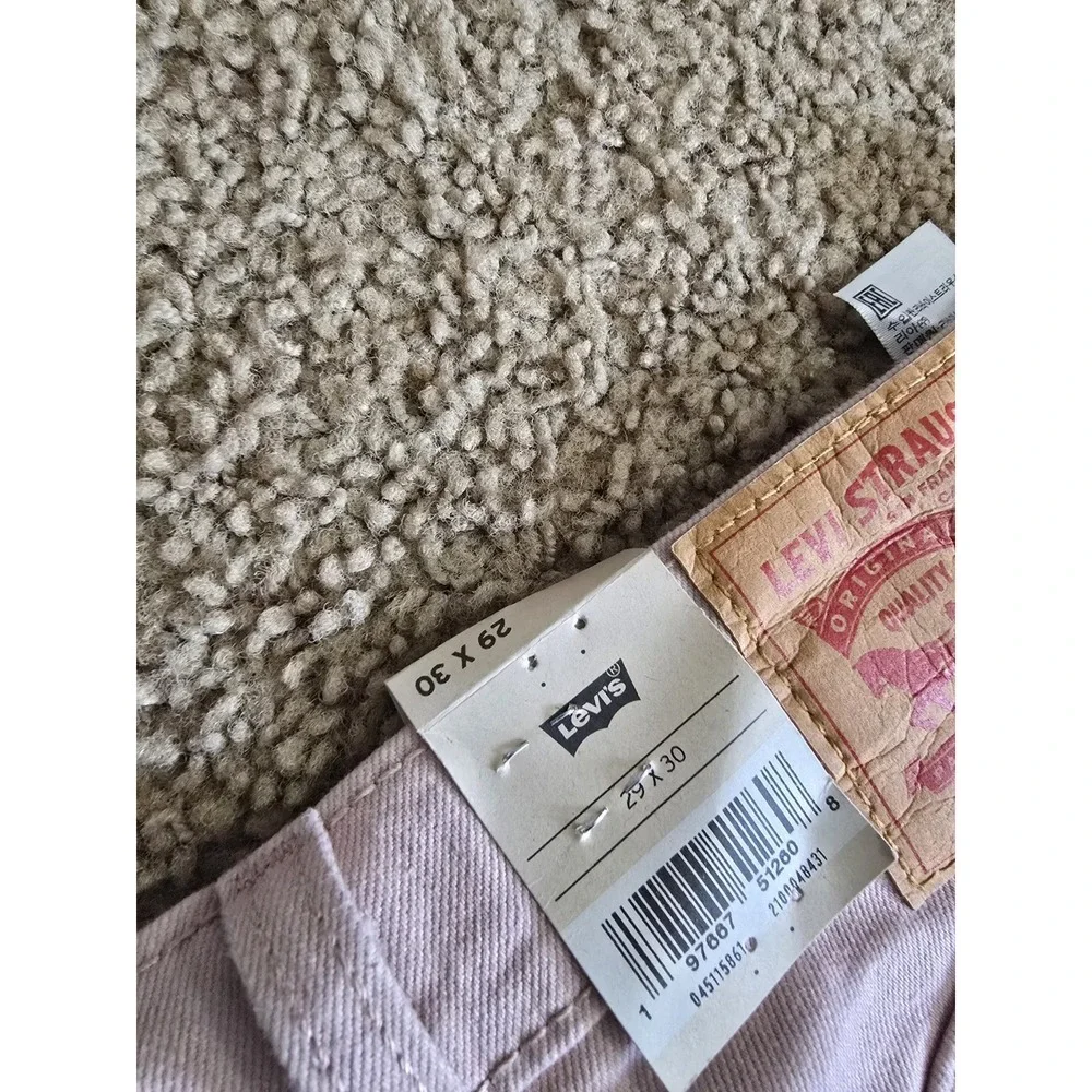Levis 511 Mens Slim Fit Jeans 29x30 Zeke Pink MSRP $69.50